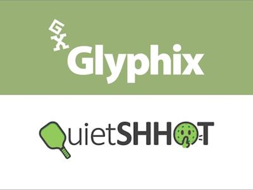 Glyphix and QuietSHHOT logos