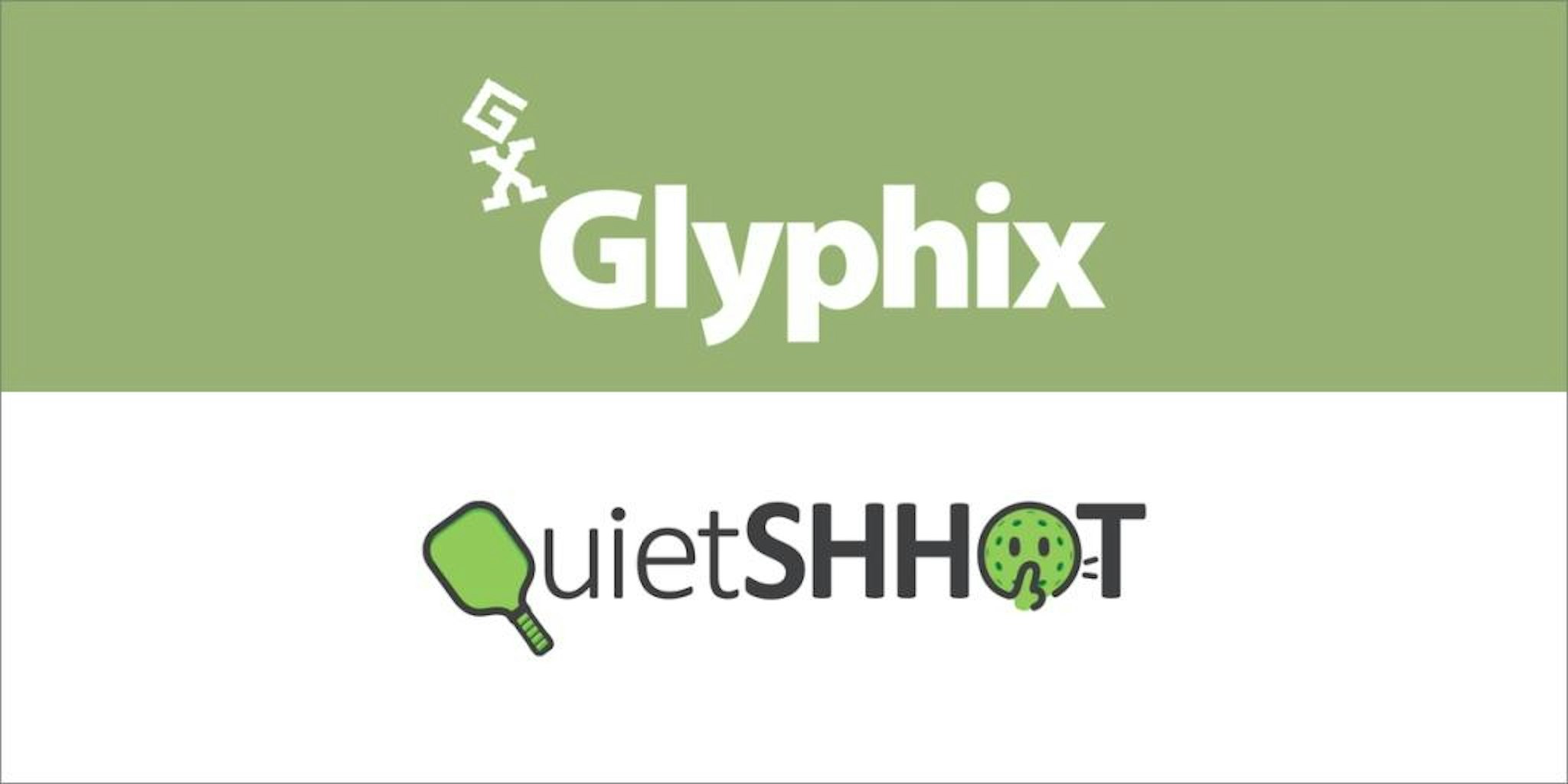 Glyphix and QuietSHHOT logos