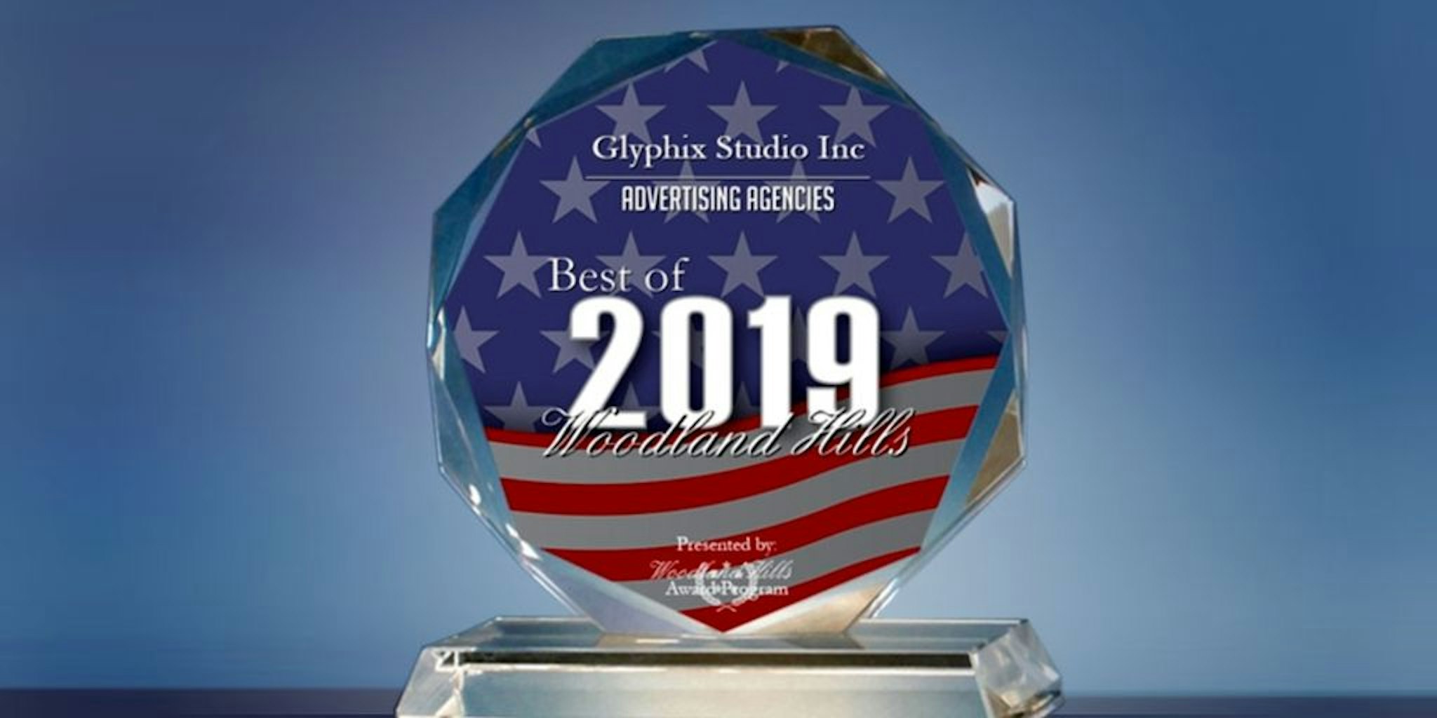 Glyphix wins 2019 Best of Woodland Hills award
